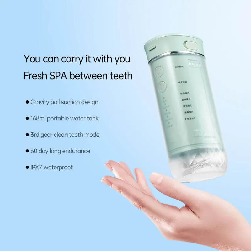 portable oral irrigator