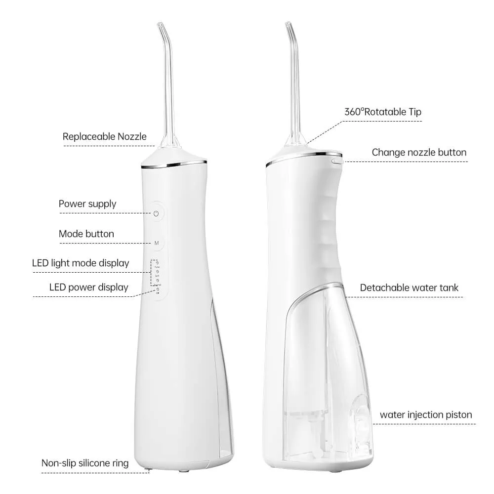 LD1 portable rechargeable dental water flosser