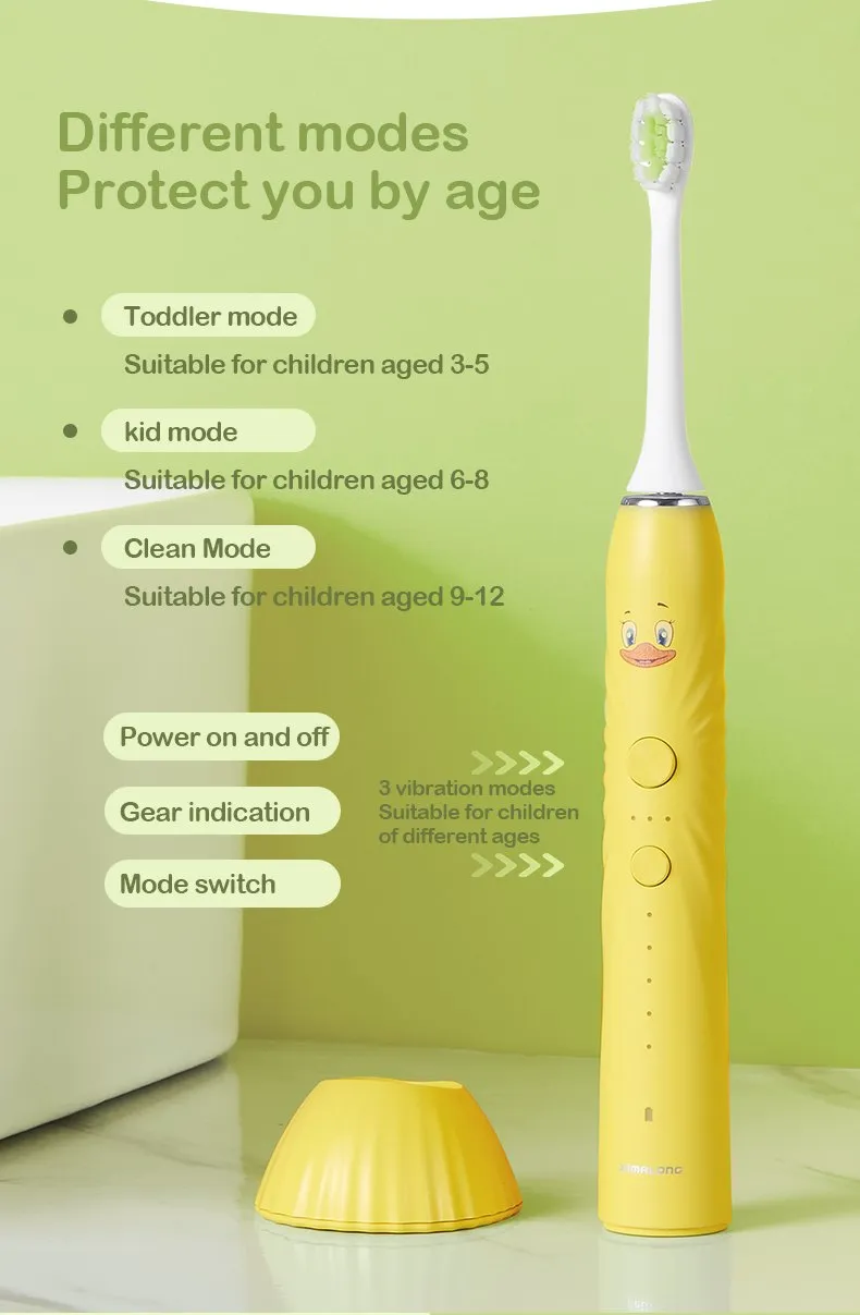 T2 smart automatic kids electric toothbrush