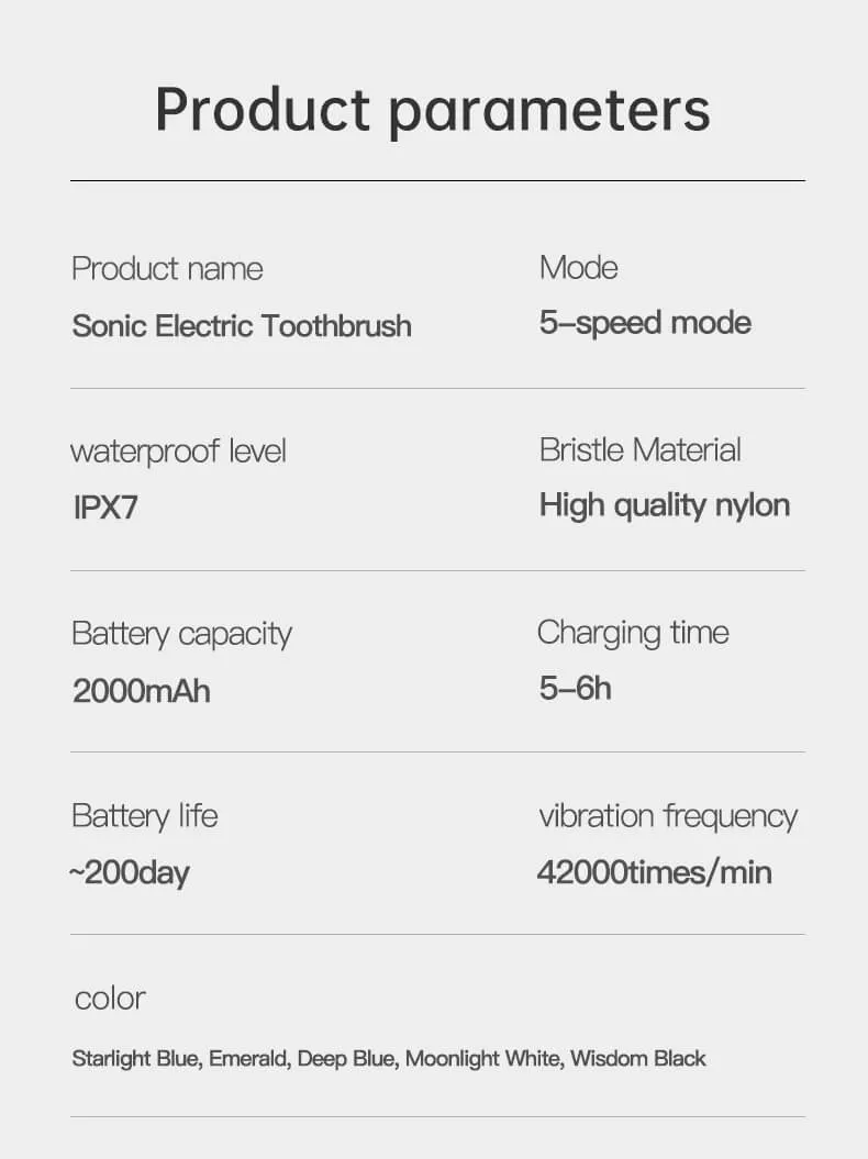  T7 S15 electric toothbrush