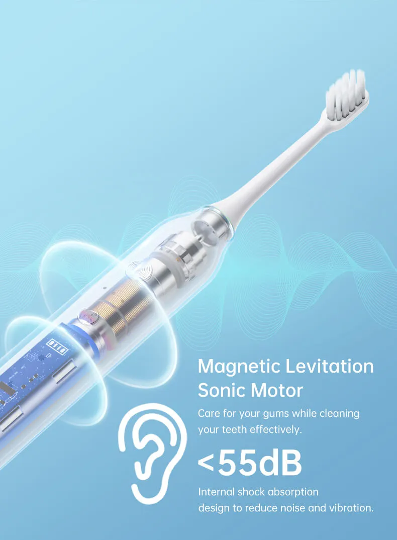 T8 S18 whitening adult sonic electric toothbrush with toothbrush head