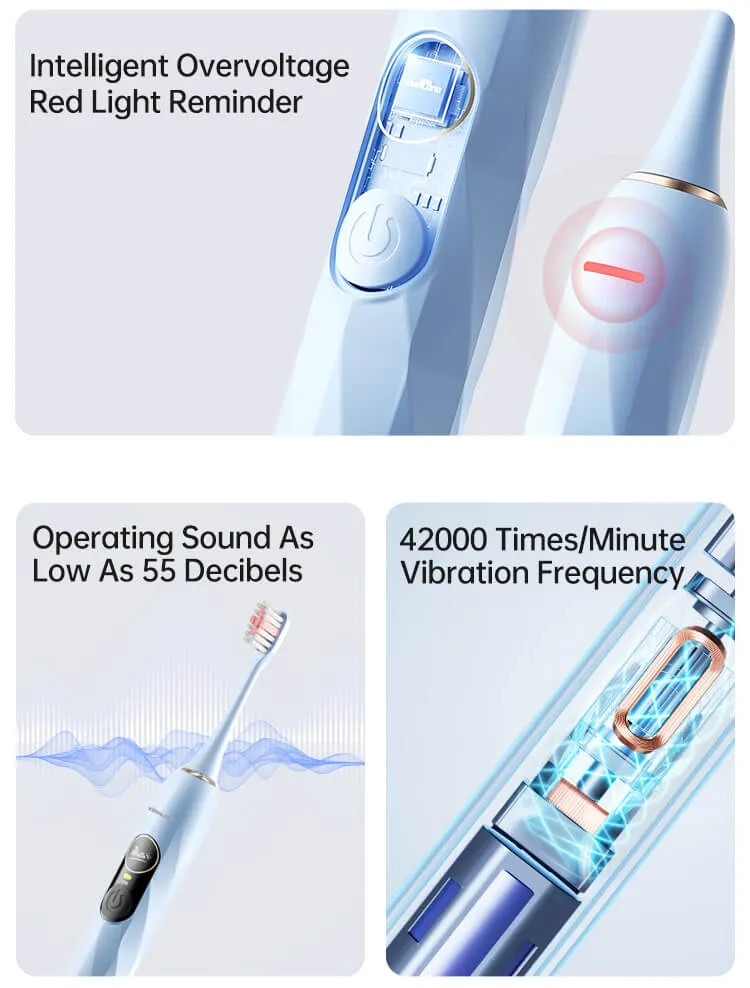 V3 color screen smart electric toothbrush