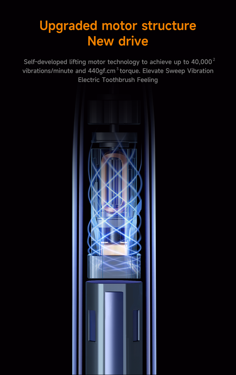 oscillating electric toothbrush