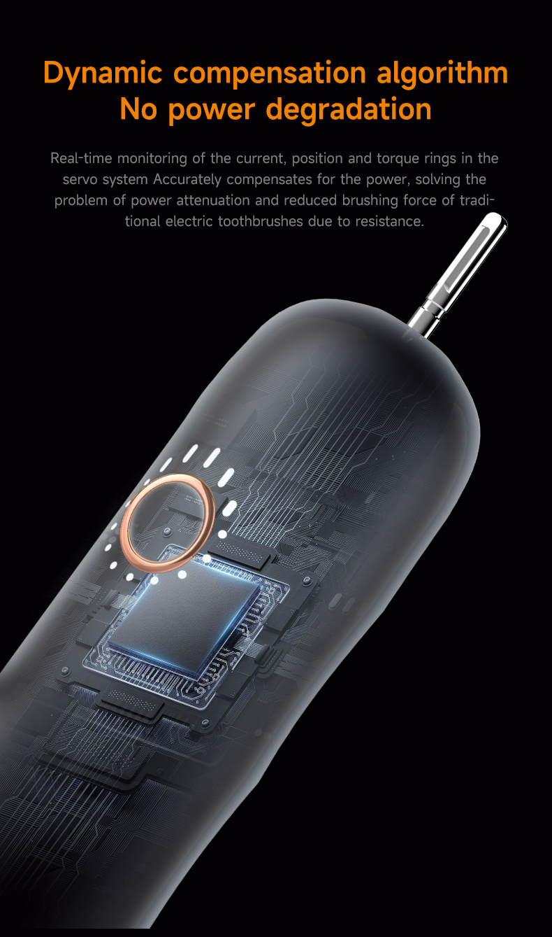oscillating electric toothbrush
