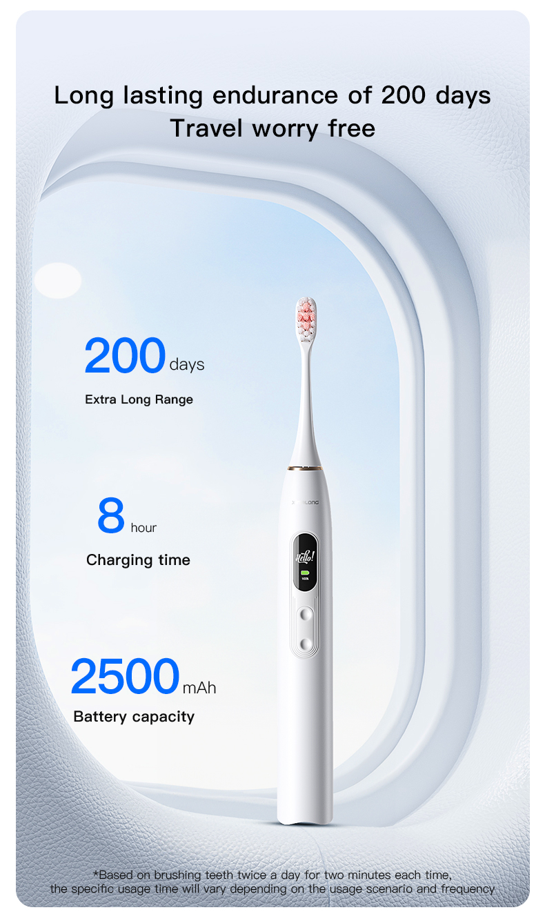 sonic 42,000 rpm toothbrush